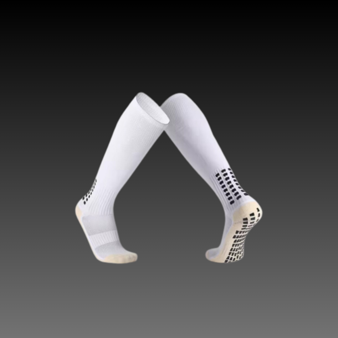 HA™ Knee High Crew Socks - White/Black