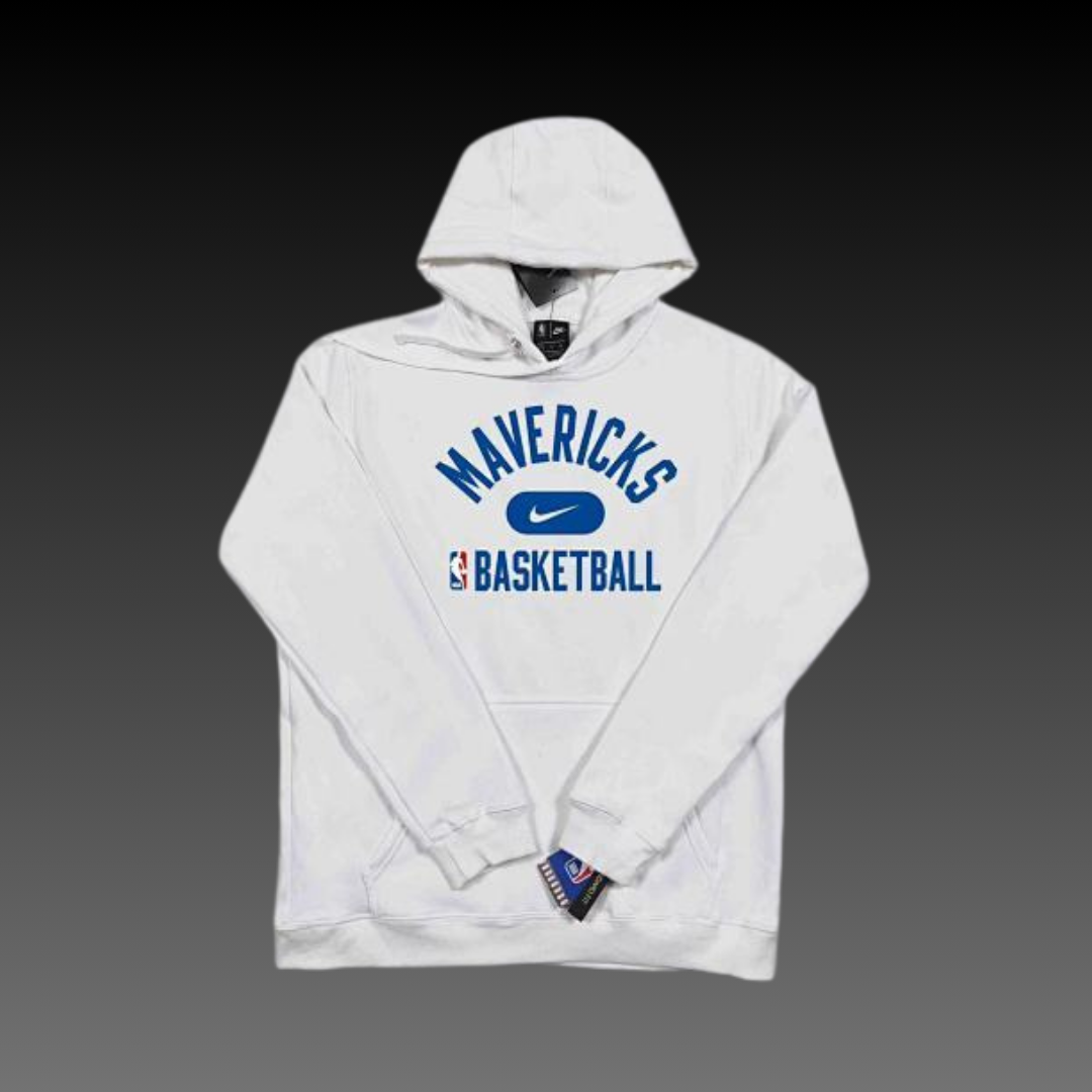 HA™ Dallas Mavericks Pullover Hoodie White