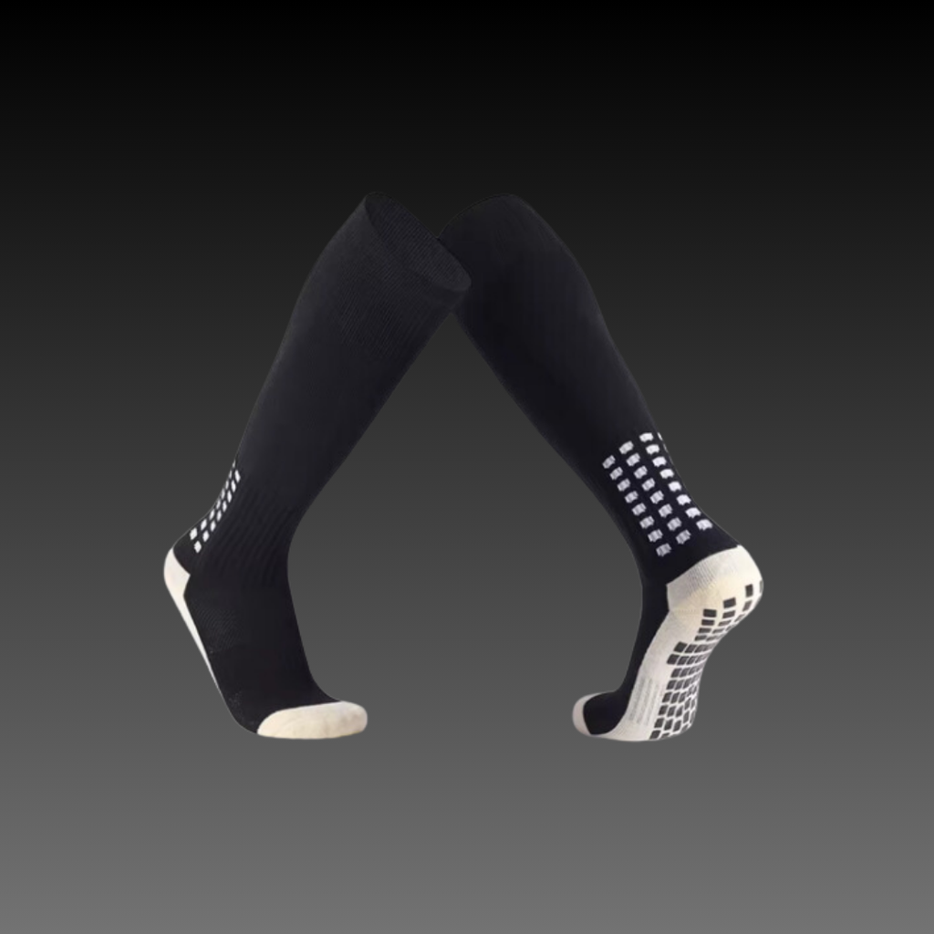 HA™ Knee High Crew Socks - White/Black