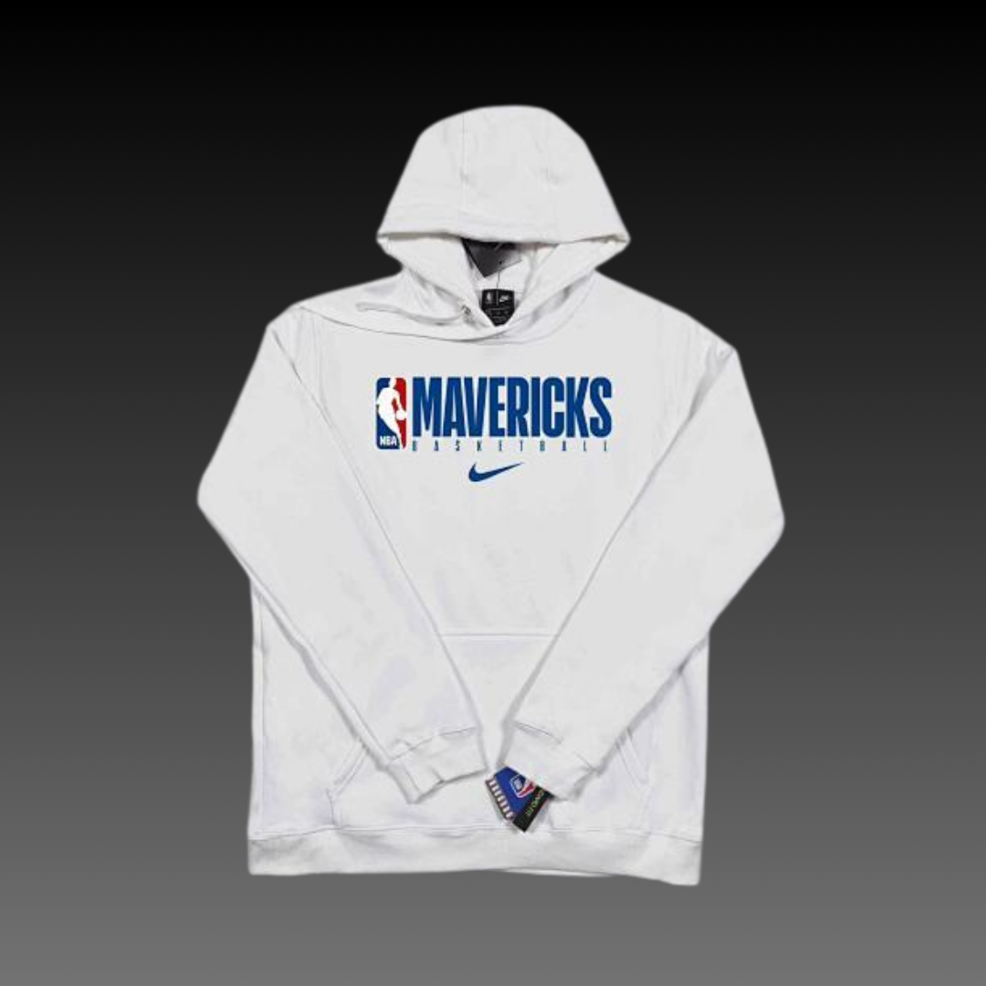 HA™ Dallas Mavericks Pullover Hoodie White