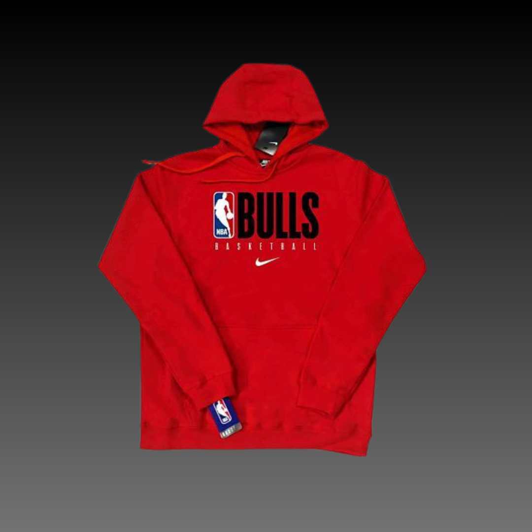 HA™ Chicago Bulls Pullover Hoodie Red