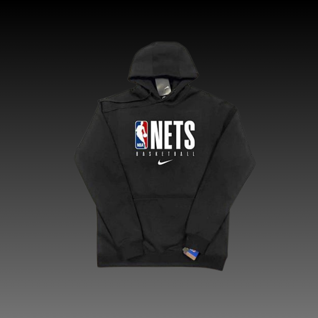 HA™ Brooklyn Nets Pullover Hoodie Black