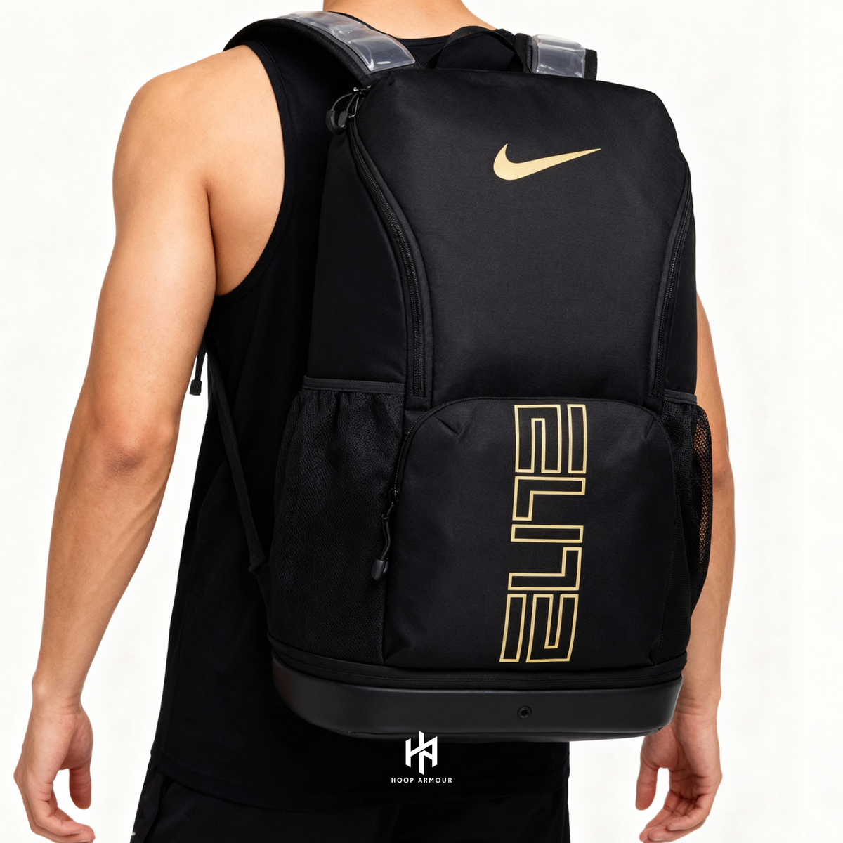 HA™ Elite Backpack Black Gold New Edition