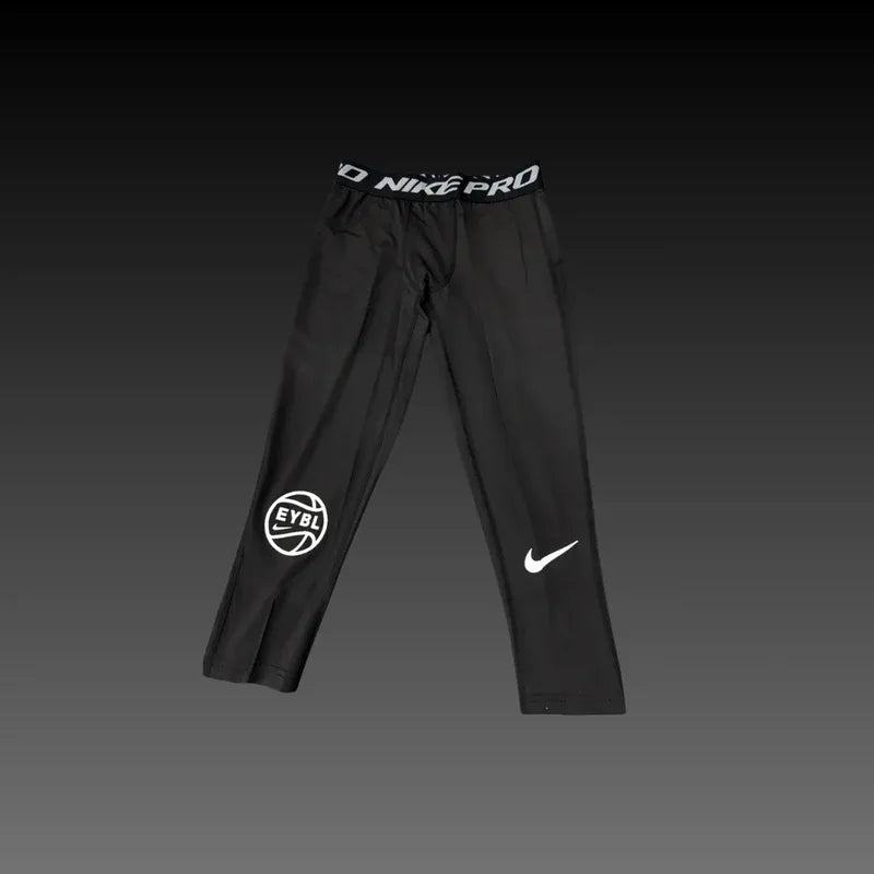 HA™ EYBL Black Compression Tights