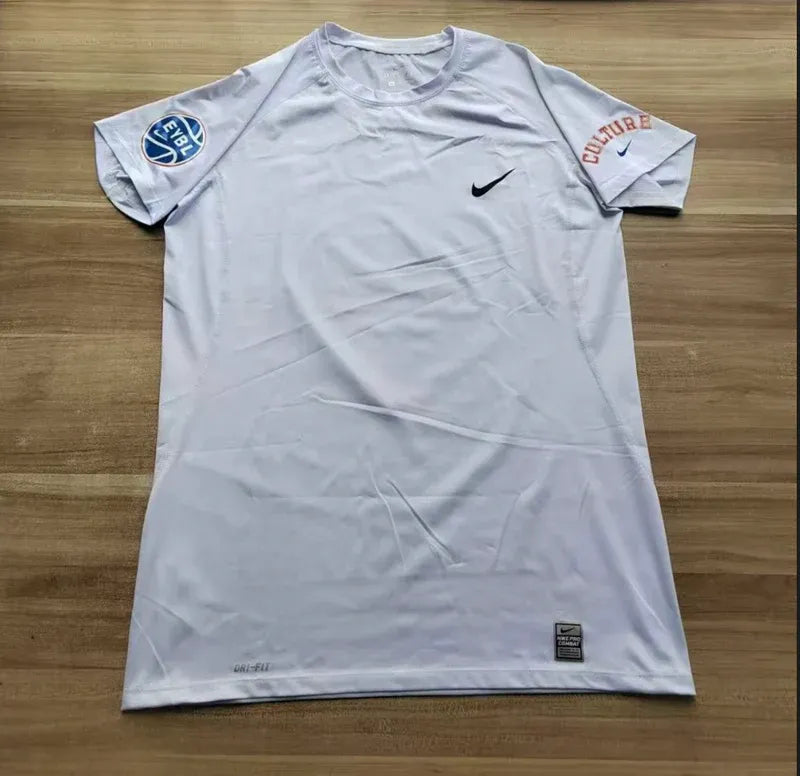 HA™ EYBL Compression T-Shirt White "Culture"