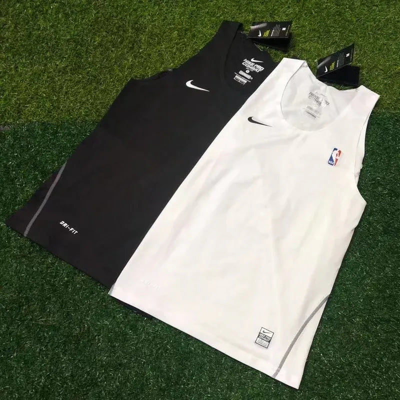HA™ Elite Pro White Compression Tank Top