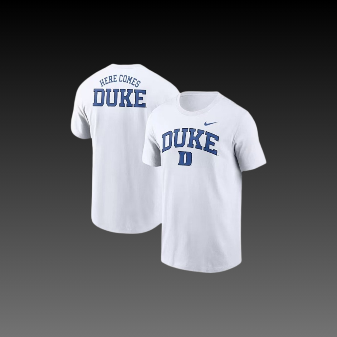 HA™ Duke University "Here Comes Duke" Performance T-Shirt White