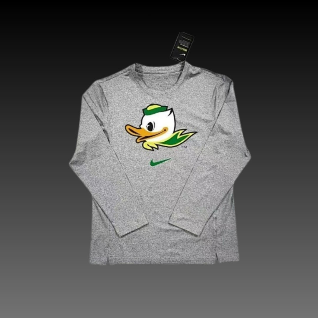 HA™ University of Oregon Performance Longsleeve Grey