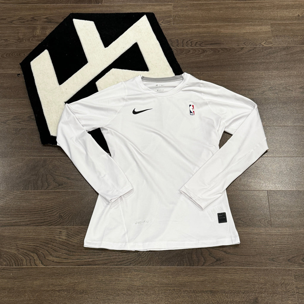 HA™ Elite Pro White Compression Long Sleeve
