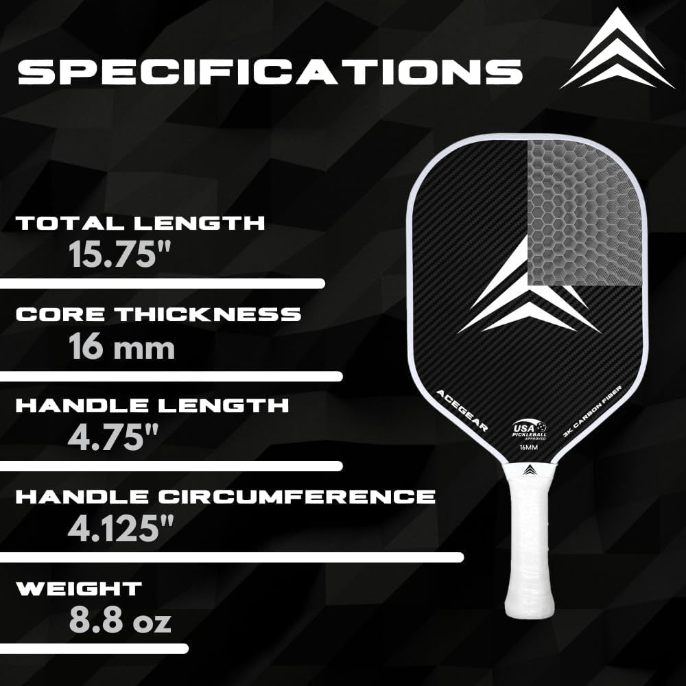 HA™ Acegear Pickleball Paddle