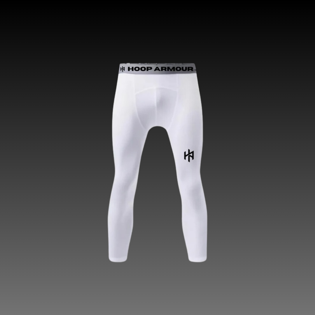 HA™ White Compression Tights