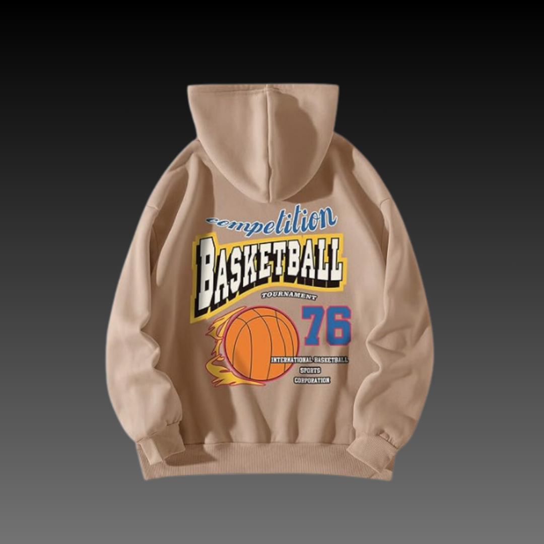 HA™ Hoop Tournament Pullover Hoodie Beige