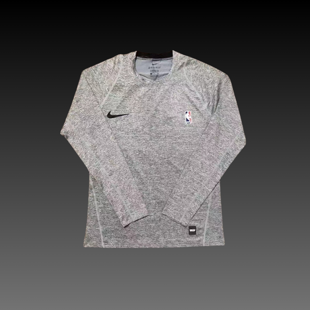 HA™ Elite Pro Grey Compression Long Sleeve