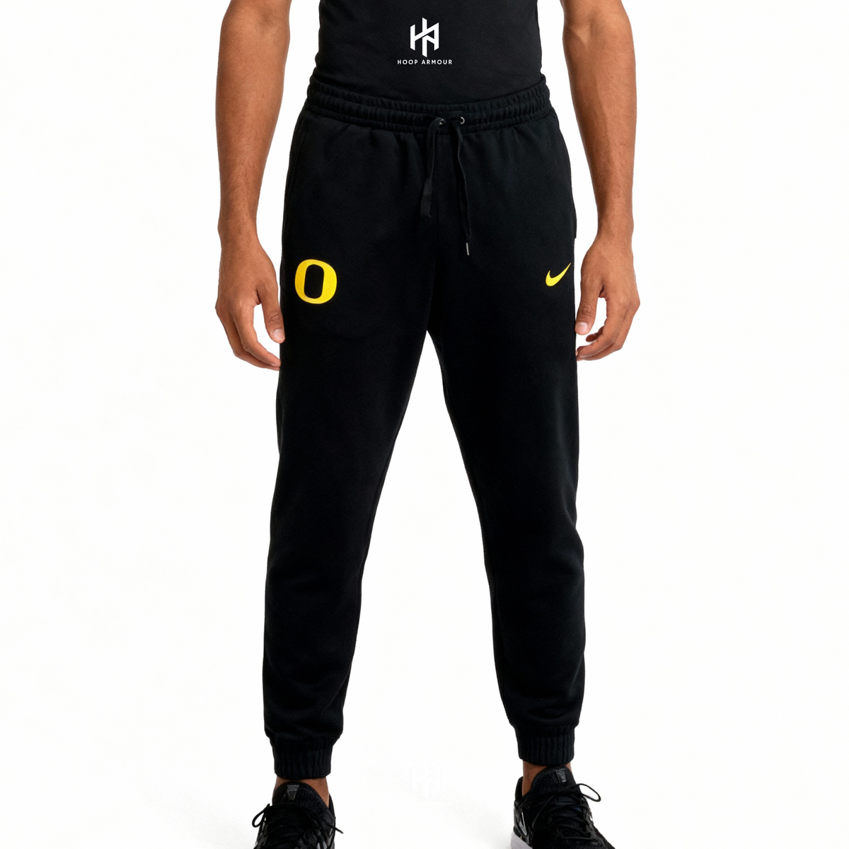 HA™ Oregon Ducks Black Fleece Track Pants