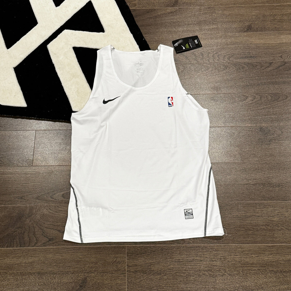 HA™ Elite Pro White Compression Tank Top