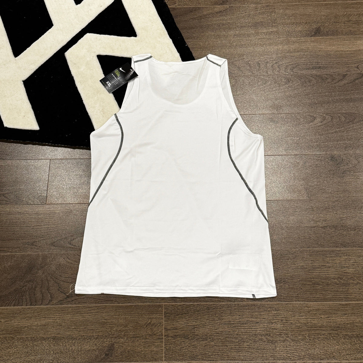 HA™ Elite Pro White Compression Tank Top