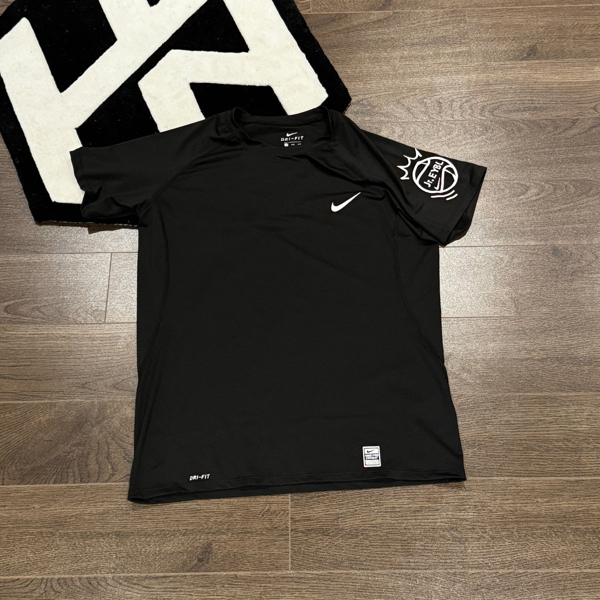 HA™ EYBL Junior Compression T-Shirt Black
