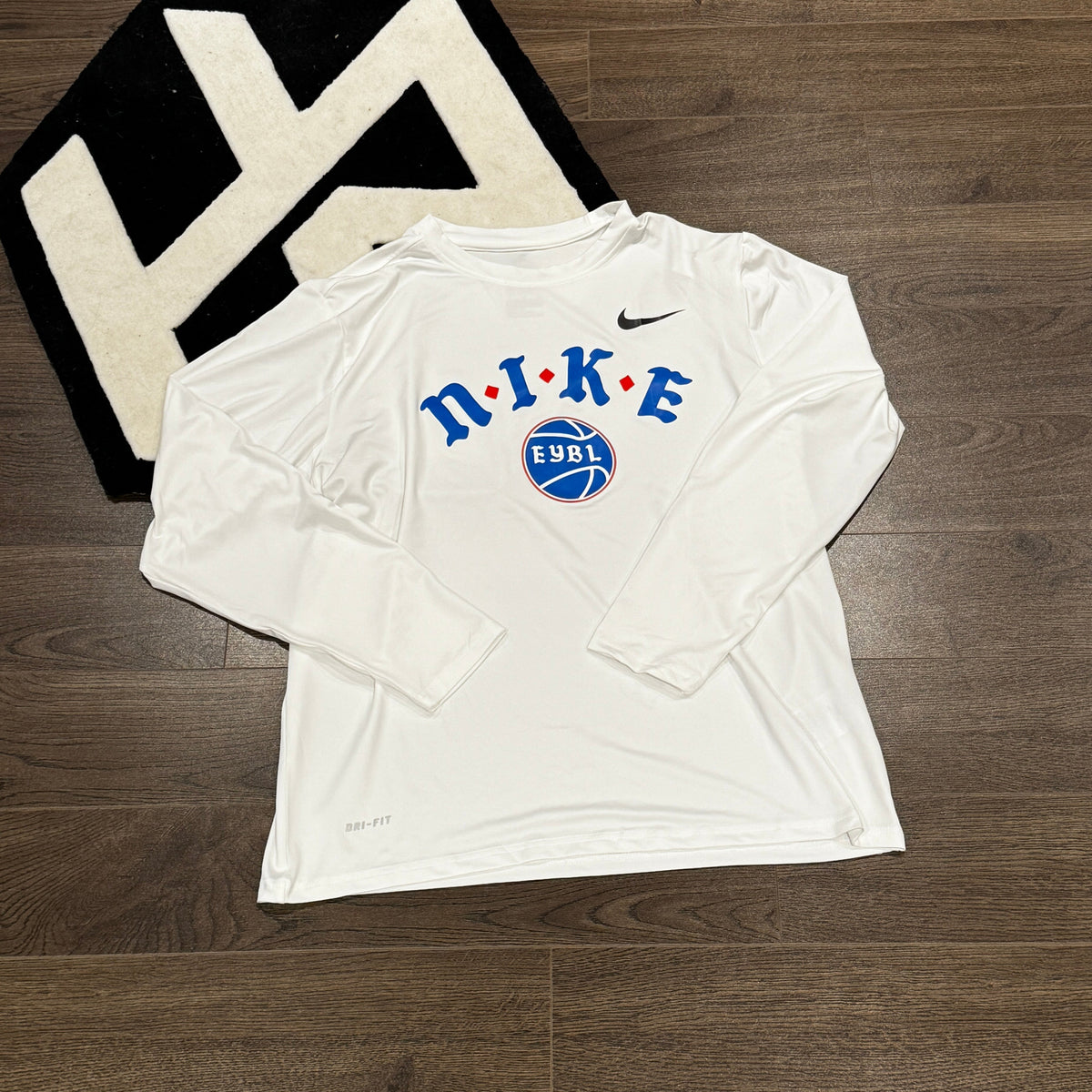 HA™ EYBL White Compression Long Sleeve
