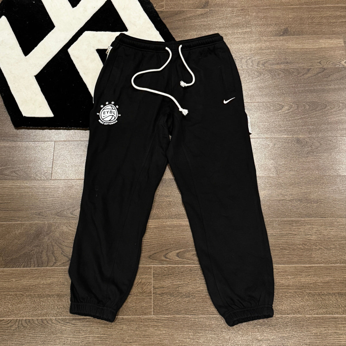 HA™ EYBL Black Fleece Track Pants "Nationals"