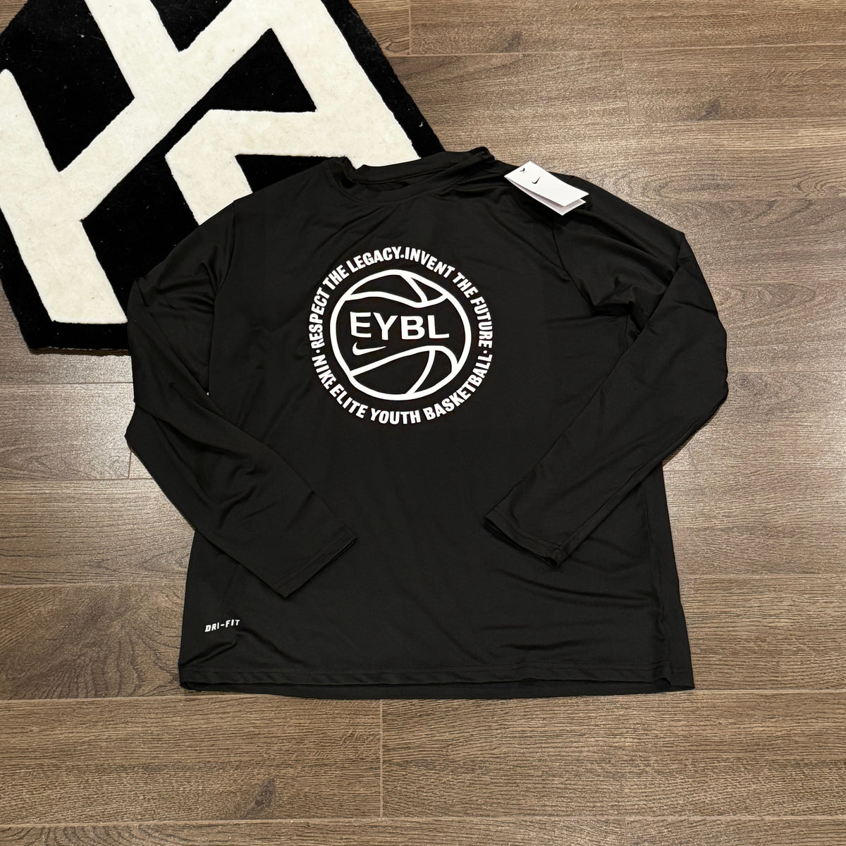 HA™ EYBL Black Compression Long Sleeve