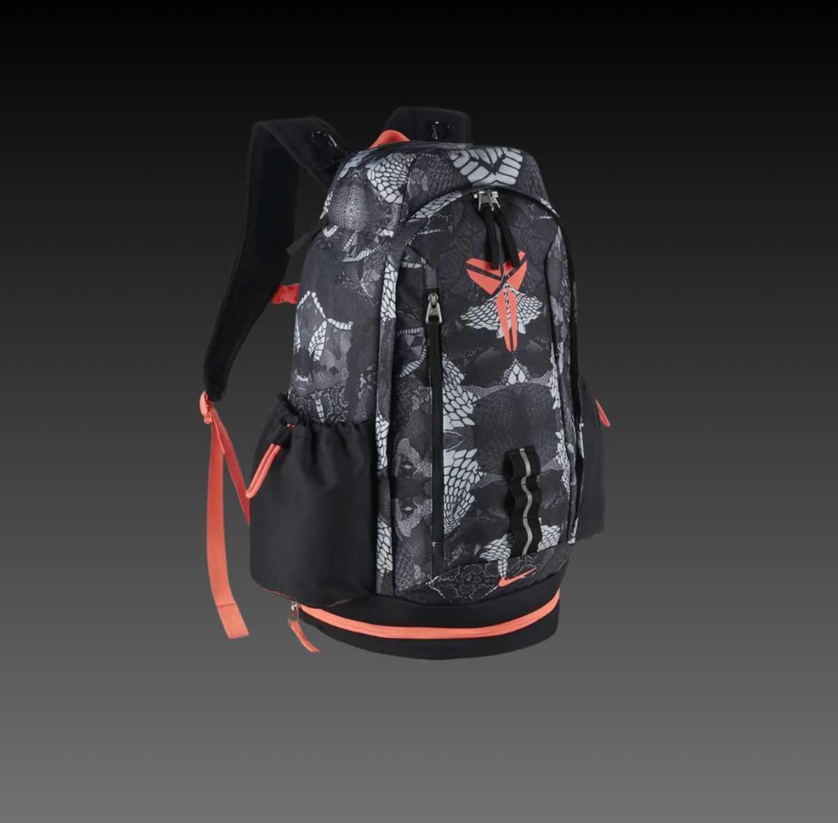 HA™ Mamba Backpack Black Red Snakeskin