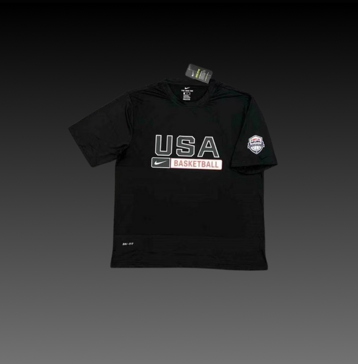 HA™ Team USA Warm Up T-Shirt Black