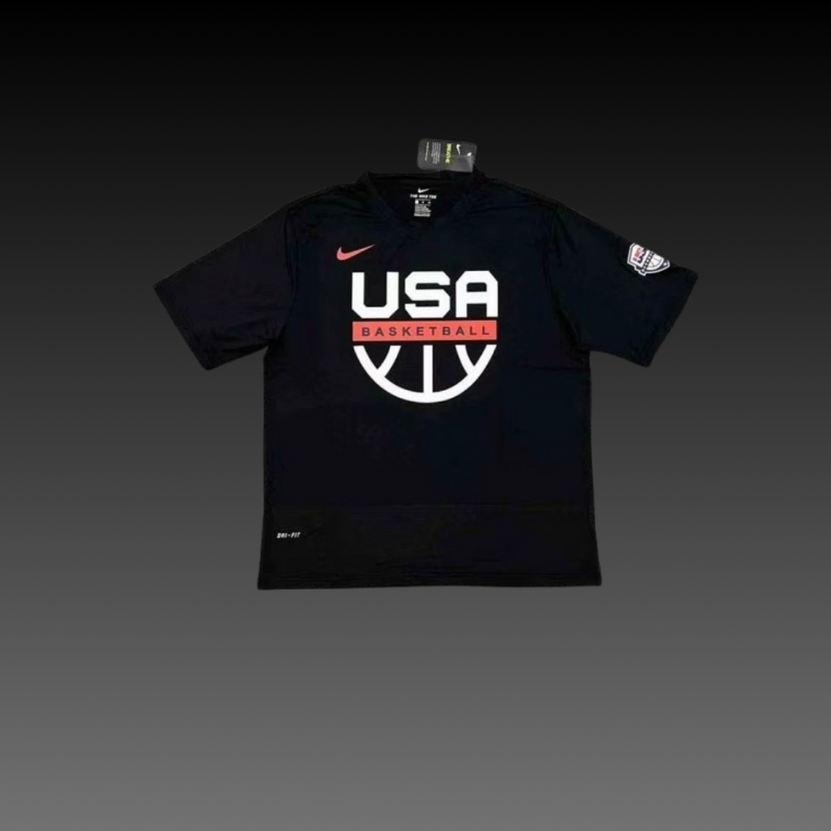 HA™ Team USA T-Shirt Black