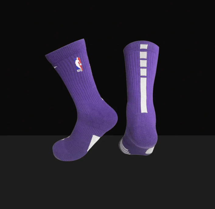 HA™ Elite Socks Purple/White