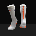 HA™ Elite Socks White/Orange