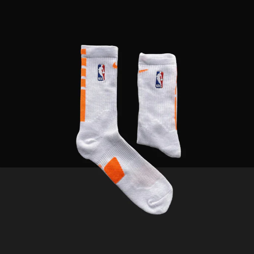 HA™ Elite Socks White/Orange