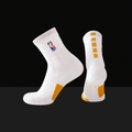 HA™ Mid Length Elite Socks White/Yellow