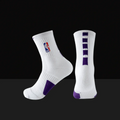HA™ Mid Length Elite Socks White/Purple