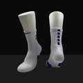 HA™ Mid Length Elite Socks White/Navy