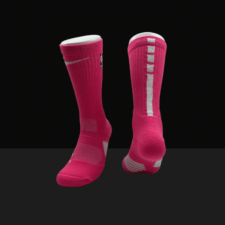 HA™ Elite Socks Pink/White