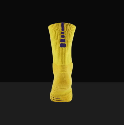 HA™ Quick Elite Socks Yellow/Purple