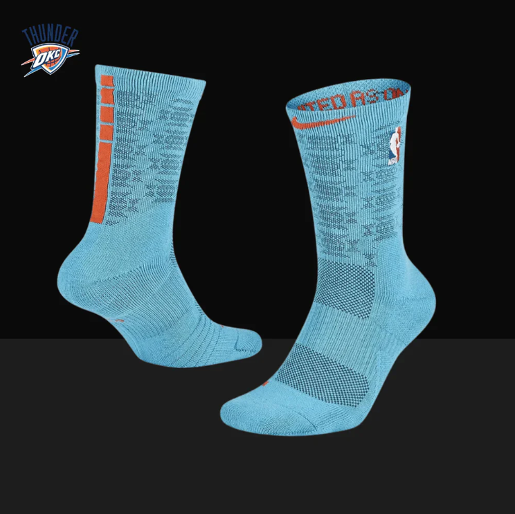 HA™ Oklahoma Elite Socks Blue/Orange