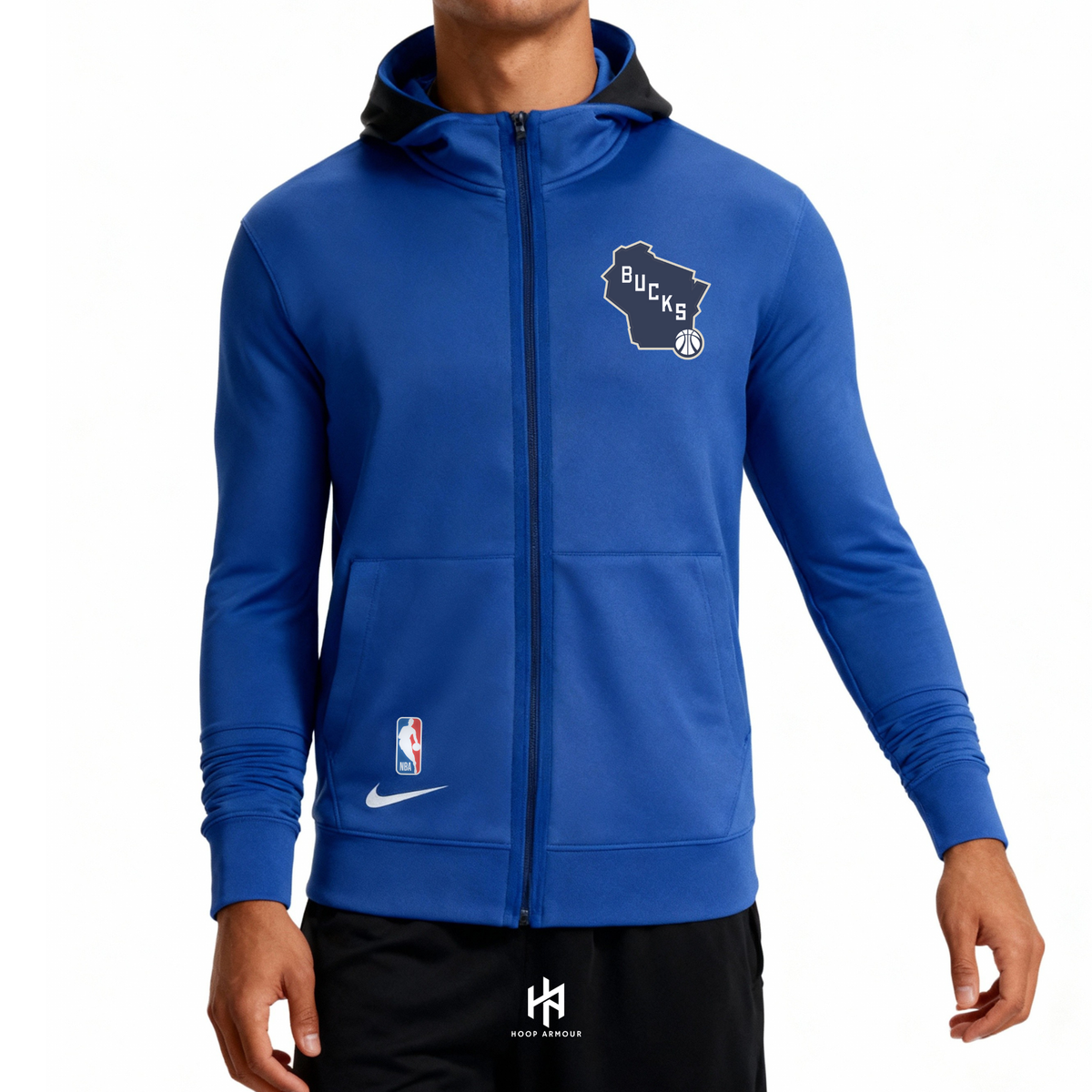 HA™ Milwaukee Bucks Performance Warm-Up Jacket
