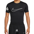 HA™ EYBL Peach Jam Compression T-Shirt Black