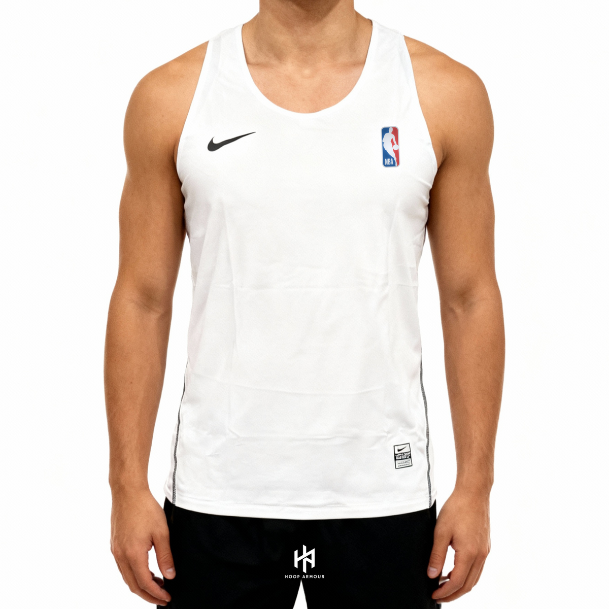 HA™ Elite Pro White Compression Tank Top