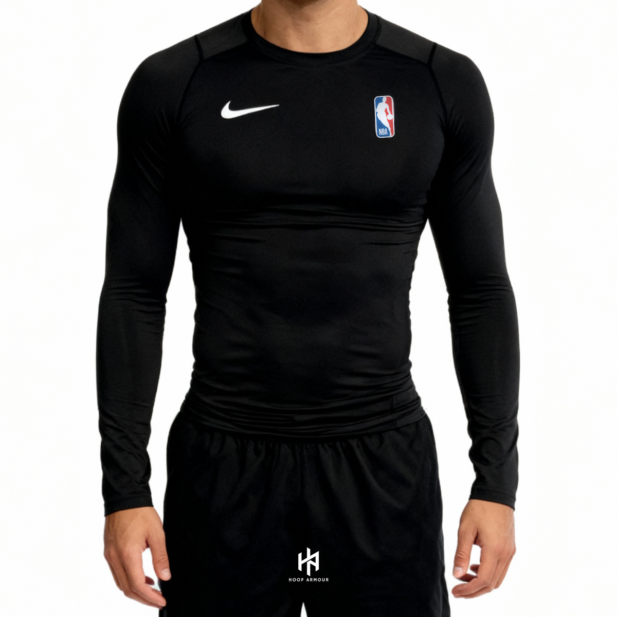 HA™ Elite Pro Black Compression Long Sleeve