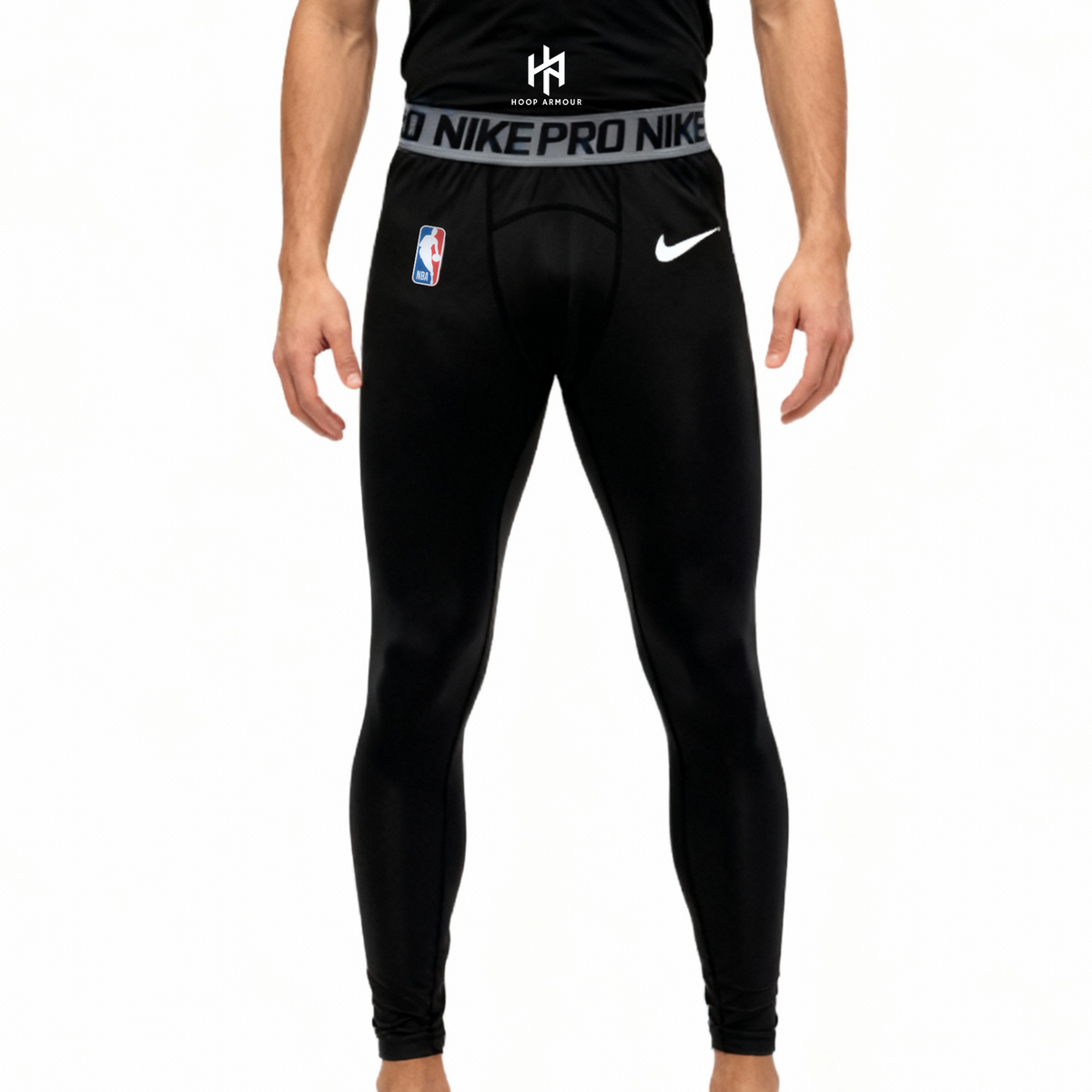 HA™ Elite Pro Black Compression Tights