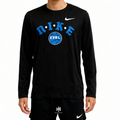 HA™ EYBL Black Compression Long Sleeve