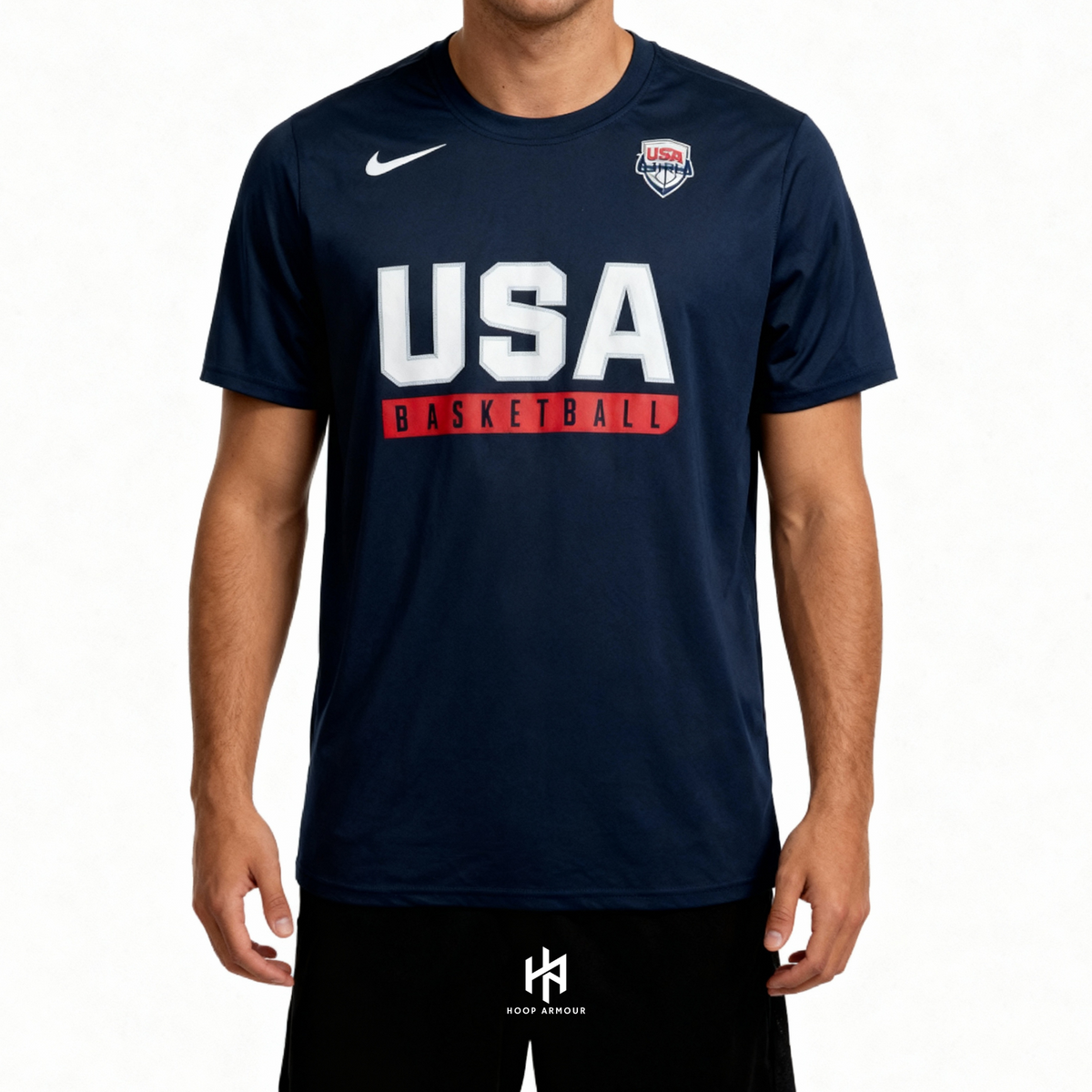 HA™ Team USA T-Shirt Black