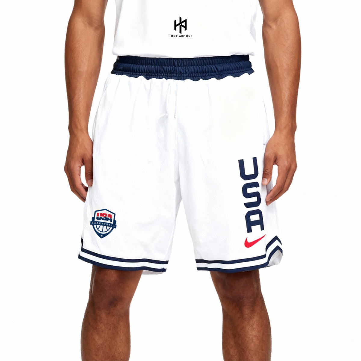 HA™ Team USA Shorts White