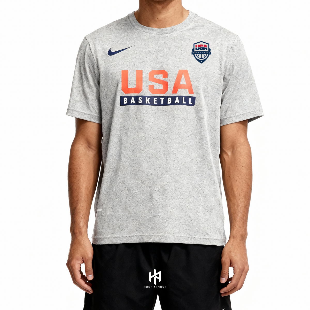 HA™ Team USA T-Shirt Grey