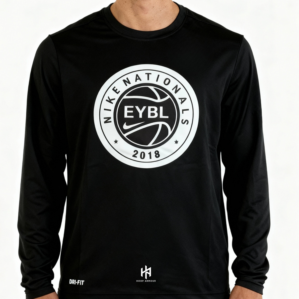 HA™ EYBL 2018 Black Compression Long Sleeve