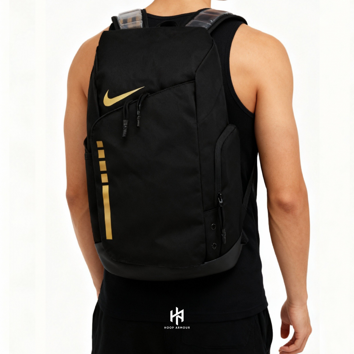 HA™ Elite Backpack Black Gold