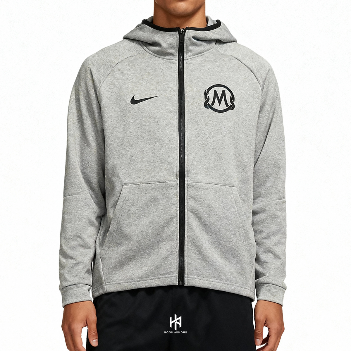HA™ Mamba Zip-Up Hoodie Grey