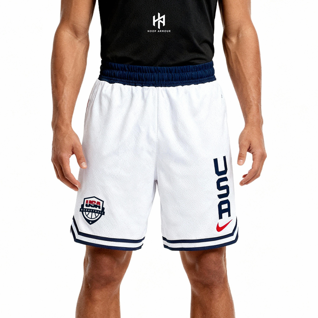HA™ Team USA Shorts White