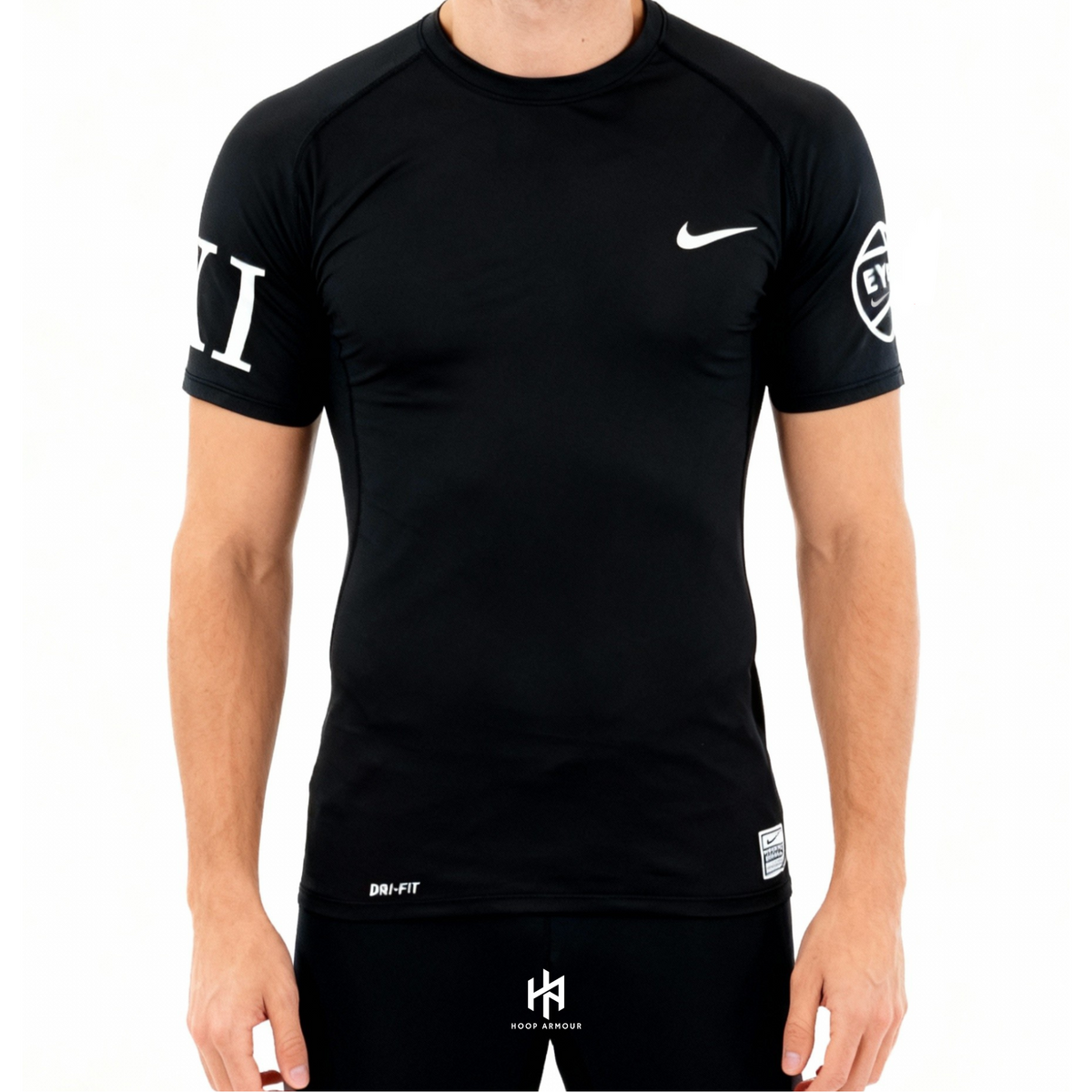 HA™ EYBL Compression T-Shirt Black